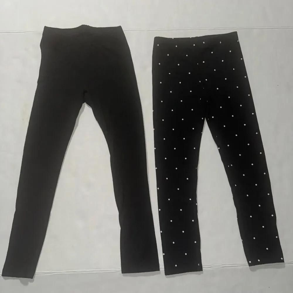 LOT of 2 Cat & Jack Girls 5T Leggings Everyday Playwear Casual Basic School